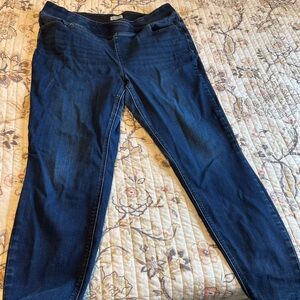 Maurices Deep Indigo Skinny Jeans